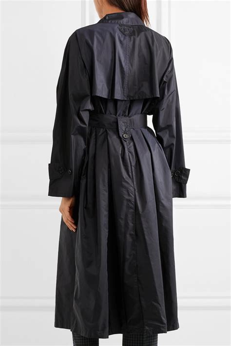 prada shell trench coat|Prada down coat.